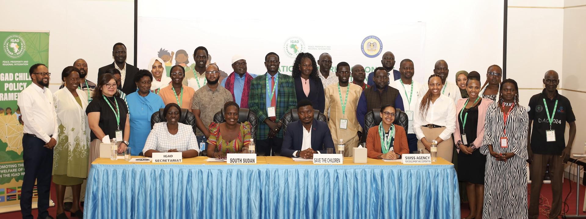 South Sudan Develops National Action Plan for IGAD Child Policy Framework