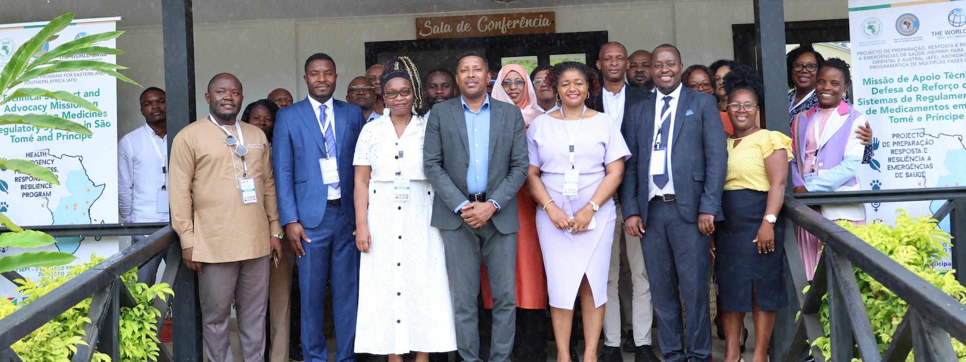 IGAD Conducts Mission to Strengthen Medicines Regulation in Sao Tome & Principe
